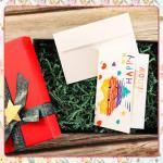 20 Sets Watercolor Card and Envelope Bundle