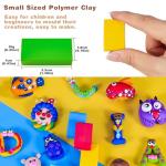 CiaraQ 48-Color Polymer Clay Kit for All Levels