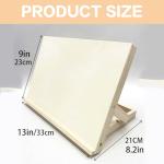 Adjustable Wooden Tabletop Easel for Art
