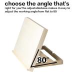 Adjustable Wooden Tabletop Easel for Art