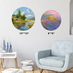 36 Pack Various Size Blank Canvas Boards