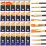 ESRICH 24-Piece Acrylic Paint Brush Set