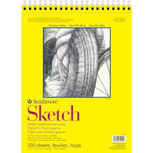 Strathmore 300 Series 11x14 Sketch Pad - 100 Sheets