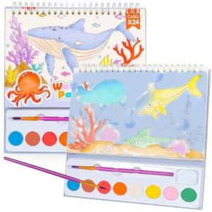 Mess-Free Watercolor Painting Set for Kids