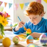 40 Pcs Flat Paint Brushes for All Mediums