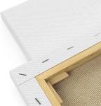 ARTEZA 12x12 inch Blank Stretched Canvas, 8-Pack