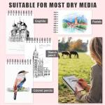 5.5" x 8.5" Sketchbook with 60 Acid-Free Sheets