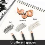 Sunshilor Charcoal Pencils Set for Drawing