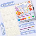 Mess-Free Watercolor Painting Set for Kids