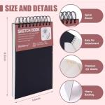 5.5" x 8.5" Sketchbook with 60 Acid-Free Sheets