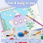 Mess-Free Watercolor Painting Set for Kids