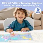 Mess-Free Watercolor Painting Set for Kids