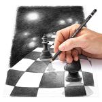 Staedtler Mars Lumograph Black Sketch Pencils Set