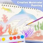 Mess-Free Watercolor Painting Set for Kids