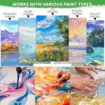 Set of 6 Large 24x36 Stretched Canvases