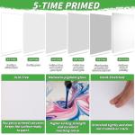 Set of 6 Large 24x36 Stretched Canvases