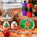 Nicpro 14 Color Acrylic Paint Set for Art