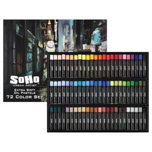 Soho Urban Artist Oil Pastels - 72 Vibrant Colors
