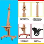 MEEDEN Heavy Duty Beech Wood Art Easel