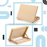 Portable Adjustable Wood Tabletop Easels for Artists