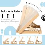 Portable Adjustable Wood Tabletop Easels for Artists