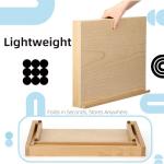 Portable Adjustable Wood Tabletop Easels for Artists