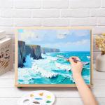 Portable Adjustable Wood Tabletop Easels for Artists