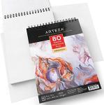 ARTEZA 9x12 Artist Sketch Pad - 2 Pack