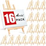 16 Pack 15 Inch Wood Painting Easels