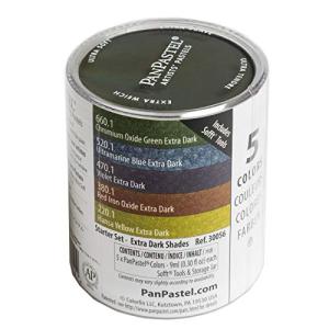 GOLDEN Extra Dark PanPastel Artist Pastels Set