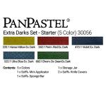 GOLDEN Extra Dark PanPastel Artist Pastels Set