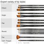 14-Piece Paint Brush Set for Artists