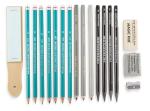 Prismacolor Premier 18-Piece Graphite Pencil Set