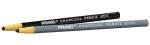 Prang Soft Charcoal Pencils, Black, 12 Pack