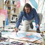 ARTEZA 12-Piece Premium Synthetic Paint Brush Set