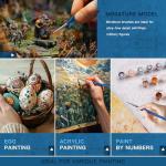 Extra Fine Detail Paint Brush Set – 6PC