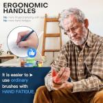 Extra Fine Detail Paint Brush Set – 6PC