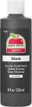 Apple Barrel Acrylic Paint 8 Ounce Black