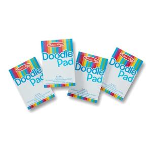 Melissa & Doug 50-Sheet Drawing Paper Pad 4-Pack