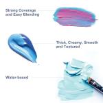 Artkey Acrylic Paint Set - 8 Vibrant Colors