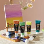Artkey Acrylic Paint Set - 8 Vibrant Colors