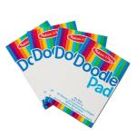 Melissa & Doug 50-Sheet Drawing Paper Pad 4-Pack