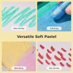 LIGHTWISH 24 Color Metallic Soft Pastel Set