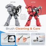 Nicpro Miniature Paint Brush Set - 21 Pieces