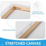ESRICH 5x7 Stretched Canvas Pack of 28