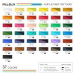 MEEDEN Titanium White Acrylic Paint - 250ml Squeeze Bottle