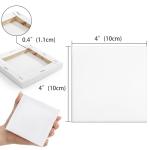 36-Pack Mini Stretched Canvas Panels for Painting