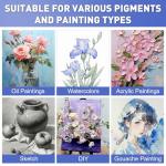 12x16 Inch Blank Canvas Pack for Painting