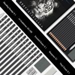 Aenir 18-Piece Sketch Pencil Set