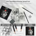 Aenir 18-Piece Sketch Pencil Set